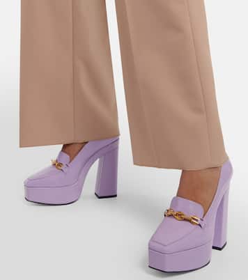 Plateau-Pumps Diamond Tilda aus Lackleder | Jimmy Choo