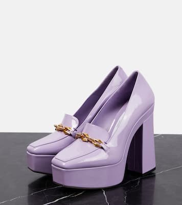 Plateau-Pumps Diamond Tilda aus Lackleder | Jimmy Choo