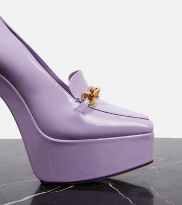 Plateau-Pumps Diamond Tilda aus Lackleder | Jimmy Choo