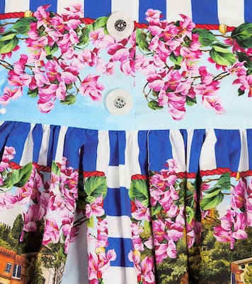 Bébé – Ensemble robe et culotte bloomer Portofino | Dolce&Gabbana Kids