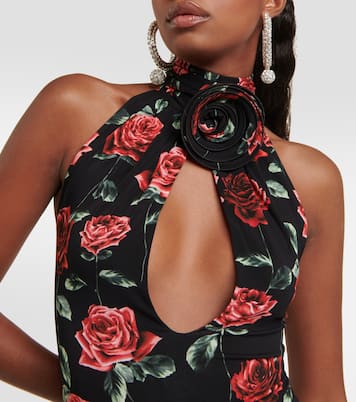 Bedruckter Body aus Jersey | Magda Butrym