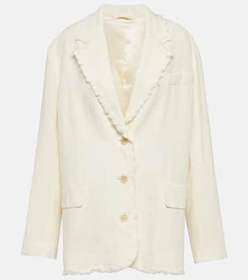 Blazer aus Baumwolle und Leinen | Acne Studios