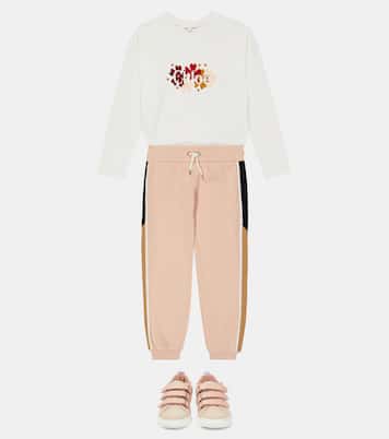 Cotton sweatpants | Chloé Kids
