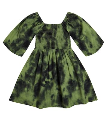Cherisa smocked tie-dye dress | Molo