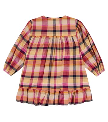 Massilia checked cotton dress | Louise Misha