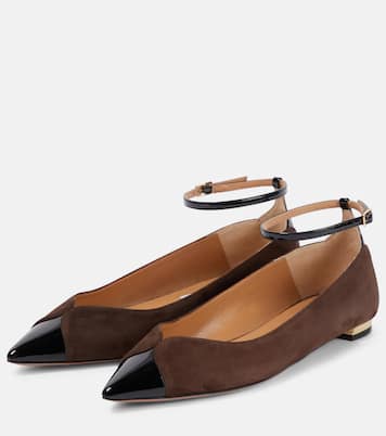 Pinot suede ballet flats | Aquazzura