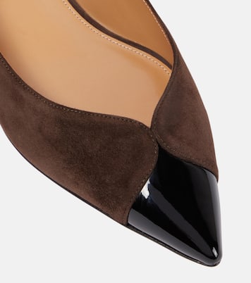Pinot suede ballet flats | Aquazzura