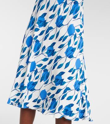 Robe midi Jemma imprimée en crêpe | Diane von Furstenberg