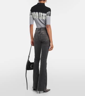 High-Rise Flared Jeans Le High Flare | Frame