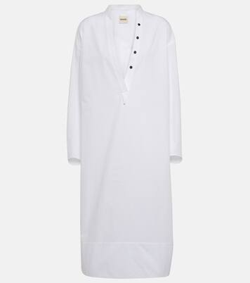 Vestido midi Brom de algodón | Khaite