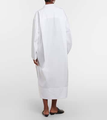 Vestido midi Brom de algodón | Khaite