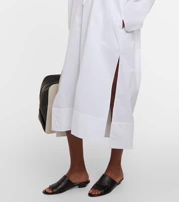 Vestido midi Brom de algodón | Khaite