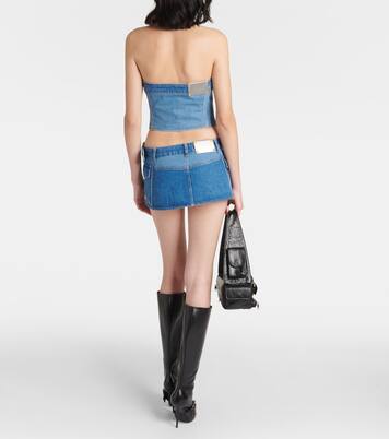 Toolbelt denim miniskirt | Dion Lee