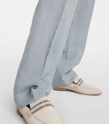 Gerade Mid-Rise-Hose | Brunello Cucinelli