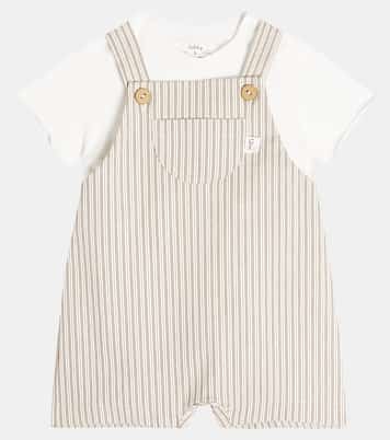 Baby Set aus T-Shirt und Latzhose | Il Gufo