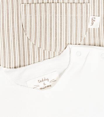 Baby Set aus T-Shirt und Latzhose | Il Gufo