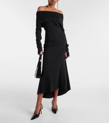Off-Shoulder-Maxikleid | Dorothee Schumacher