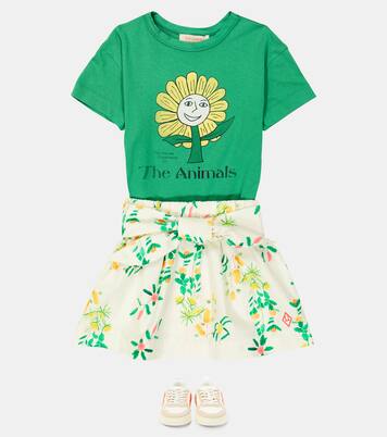 Rooster cotton jersey T-shirt | The Animals Observatory