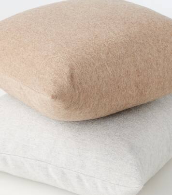 Cashmere flannel cushion | Brunello Cucinelli