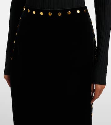 Midirock Evn aus Samt | Dodo Bar Or