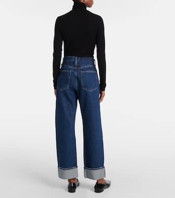 Mid-Rise Straight Jeans Fran | Agolde