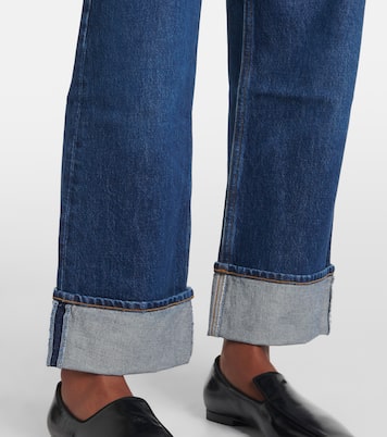 Mid-Rise Straight Jeans Fran | Agolde