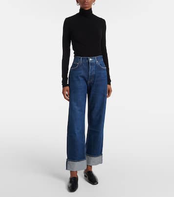 Mid-Rise Straight Jeans Fran | Agolde