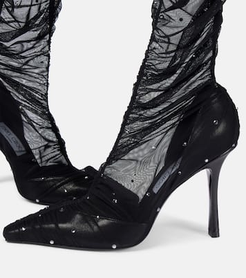 Botas mosqueteras Lotta 100 de tul | Jimmy Choo