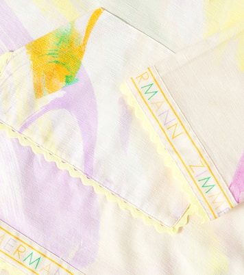 Everley cotton beach cover-up | Zimmermann Kids