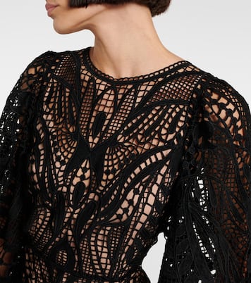 Nature guipure lace maxi dress | Farm Rio