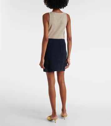 Jupe midi en bouclé | Bottega Veneta