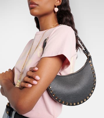 Tote Bag Rockstud Mini aus Leder | Valentino Garavani