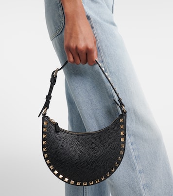 Tote Bag Rockstud Mini aus Leder | Valentino Garavani
