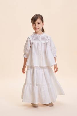 Alba ruffled shirt | C'era Una Volta