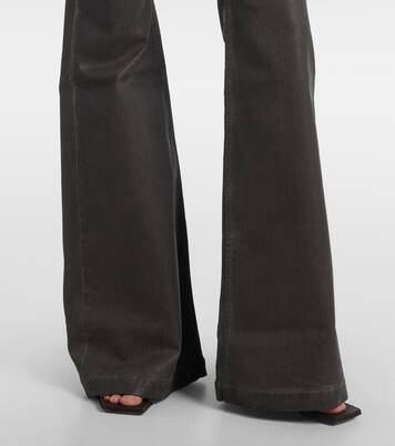 Jeans bootcut Bolan de tiro alto | Rick Owens