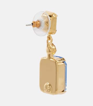 Justine gold-plated drop earrings | Jennifer Behr