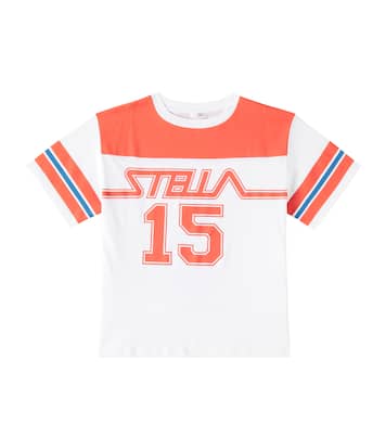 Printed cotton jersey T-shirt | Stella McCartney Kids