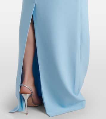 Robe Clemence aus Crêpe | Safiyaa