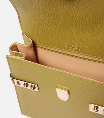 Tempête PM leather tote bag | Delvaux