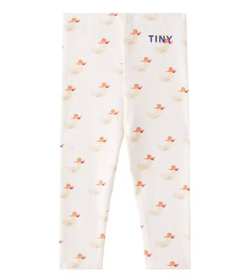 Baby Ducks cotton-blend jersey leggings | Tinycottons