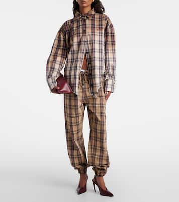 Jogginghose aus Baumwollflanell | The Attico