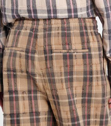 Jogginghose aus Baumwollflanell | The Attico