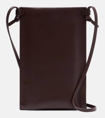 Camie leather pouch with strap | The Row
