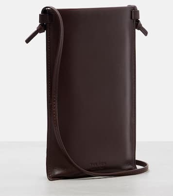 Camie leather pouch with strap | The Row