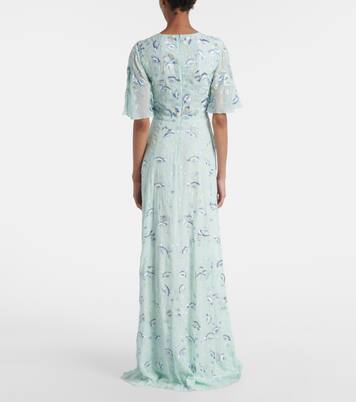 Robe longue Charlotte brodée | Markarian