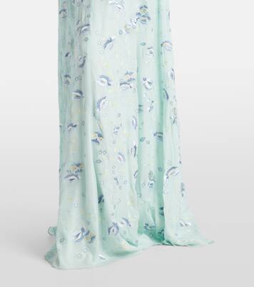 Robe longue Charlotte brodée | Markarian