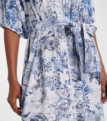 Robe chemise Kitty en coton et lin | Melissa Odabash