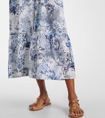 Robe chemise Kitty en coton et lin | Melissa Odabash