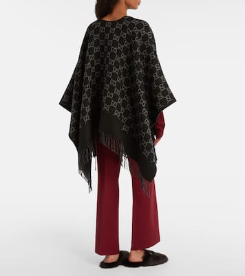 Wool poncho | Gucci