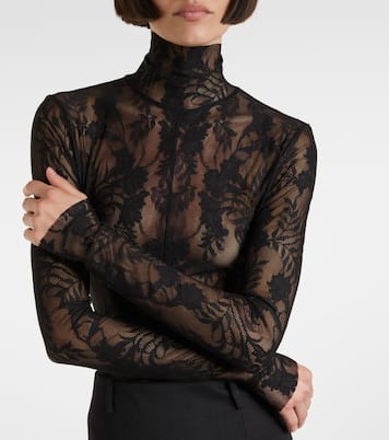 Bodysuit aus Spitze | Norma Kamali